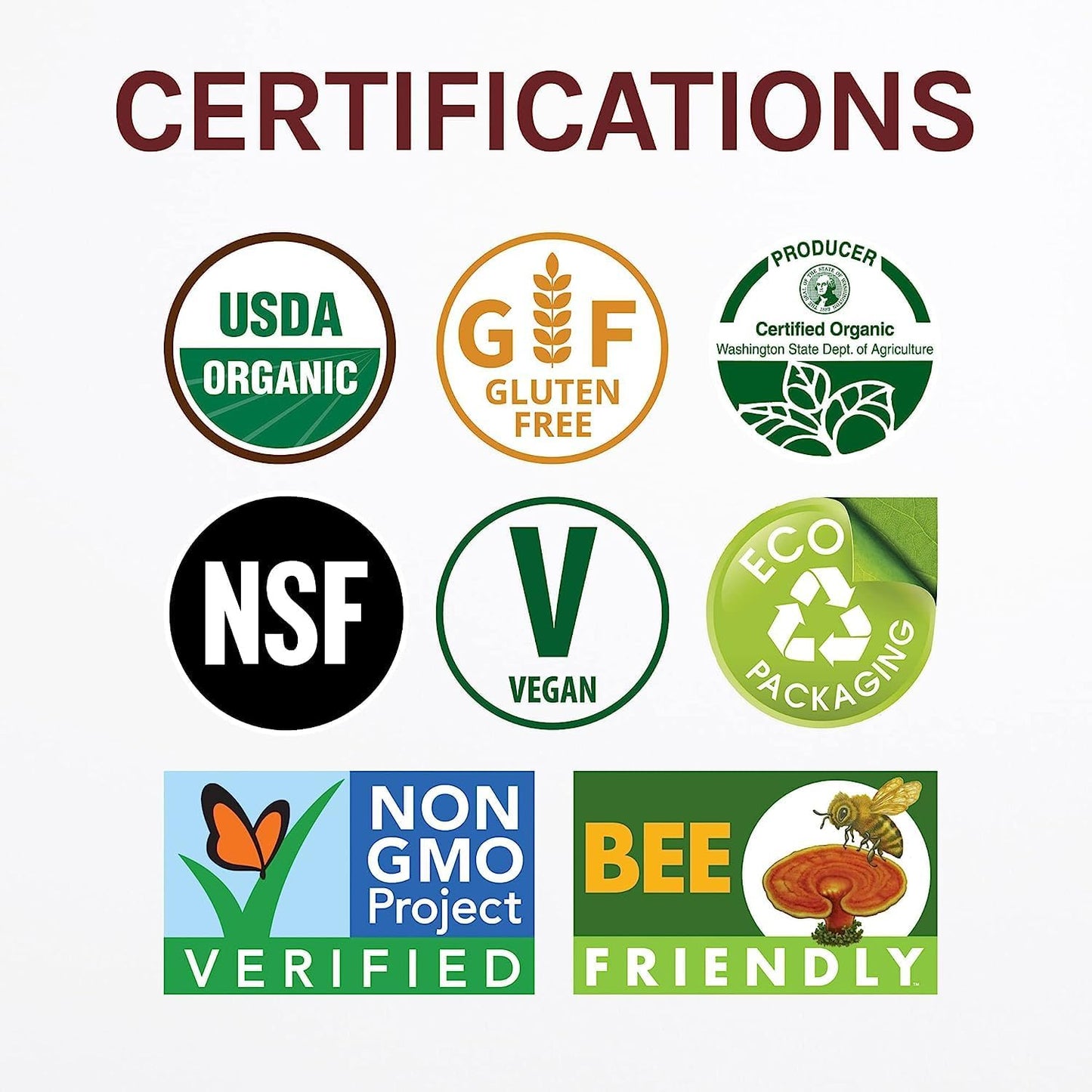 Lion's Mane Mushroom Supplement for Brain Health, Focus, and Memory - Immune and Nervous System Support - 60 Capsules