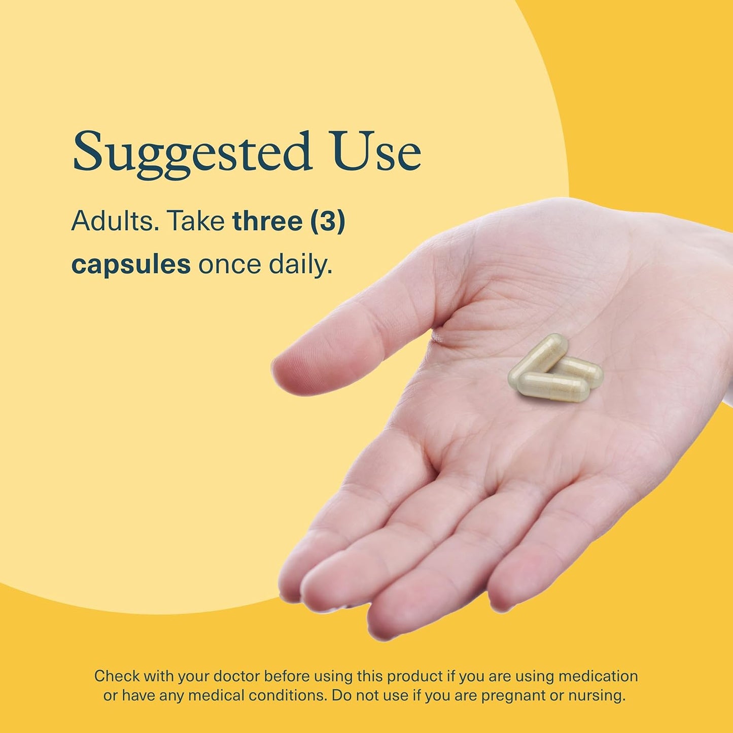 Lion's Mane Plus Mushroom Supplement with Cognizin - Promotes Focus & Brain Health - 60 Capsules