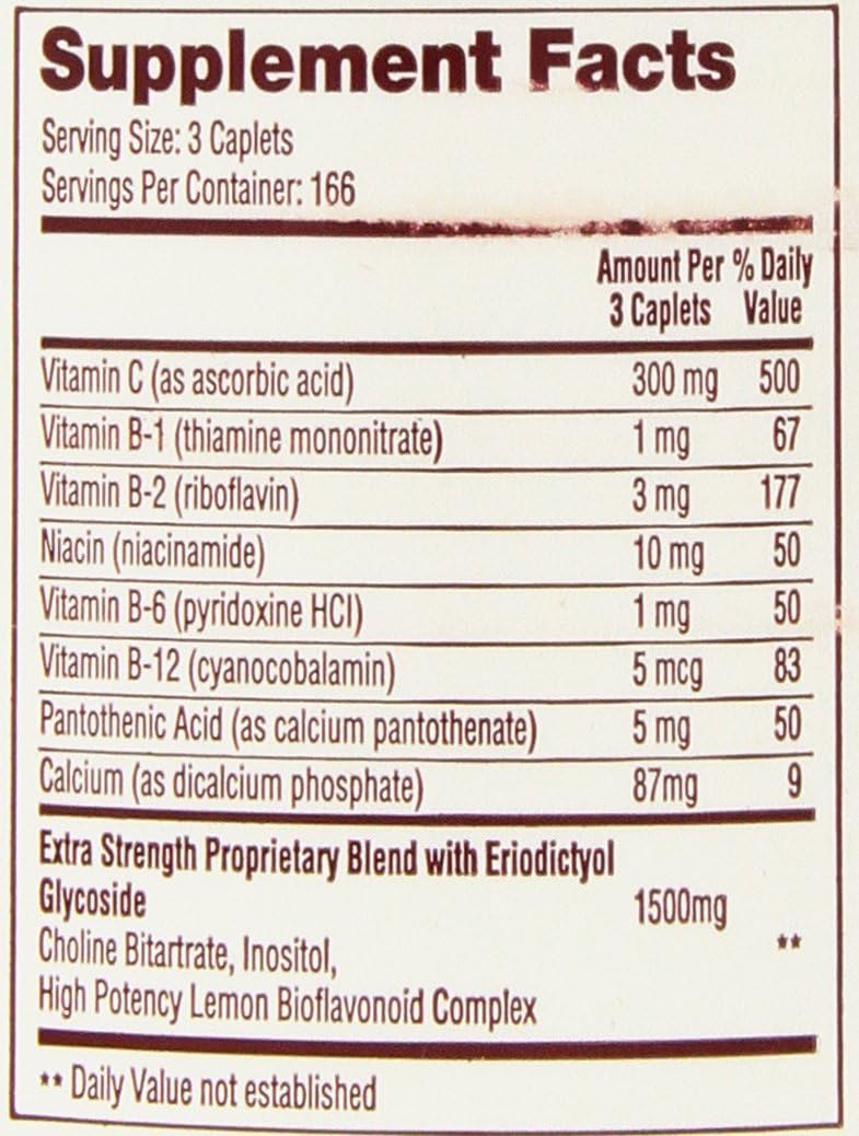 Lipo-Flavonoid Plus 100 Count Dietary Supplement for Ear Health - Pack of 2