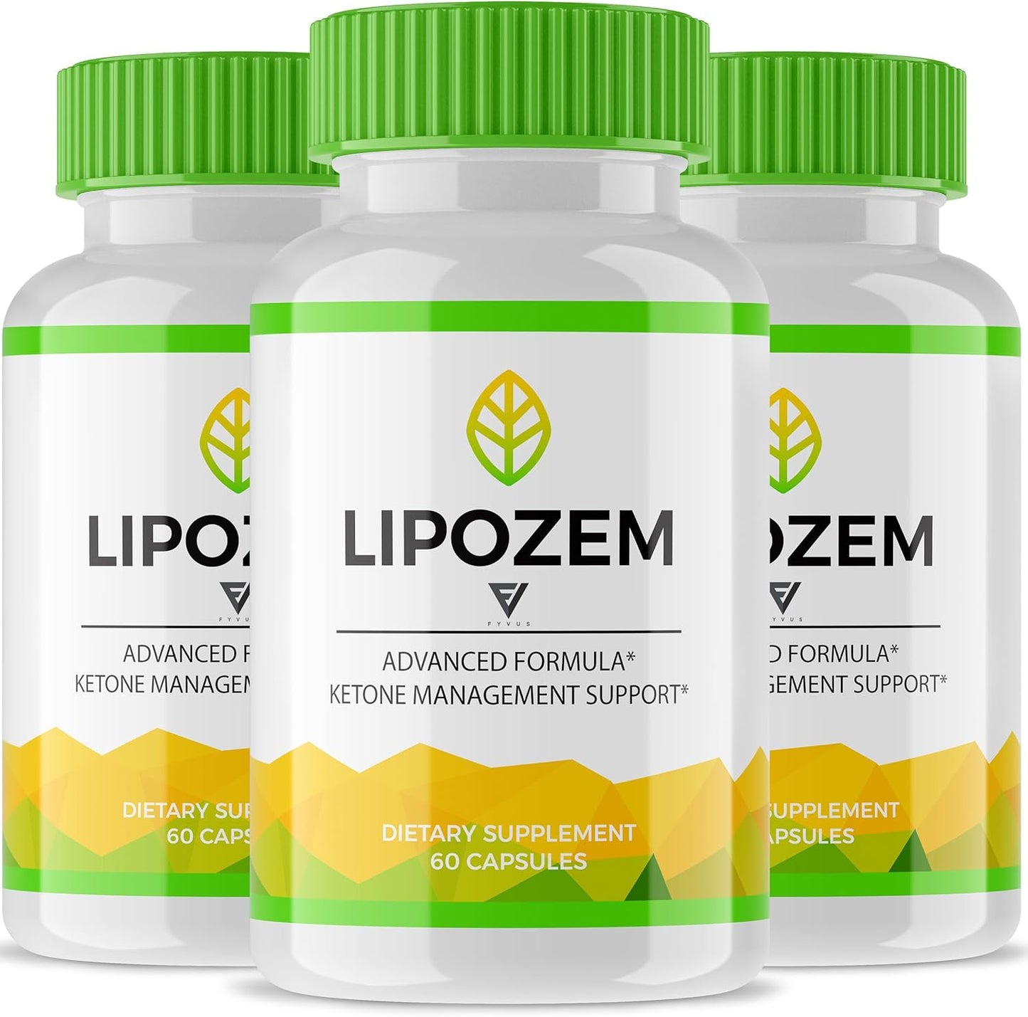 Lipo Zem Plus Maximum Keto Formula Fitness Capsules (3 Pack) for Advanced Strength Keto Support (180 Capsules)