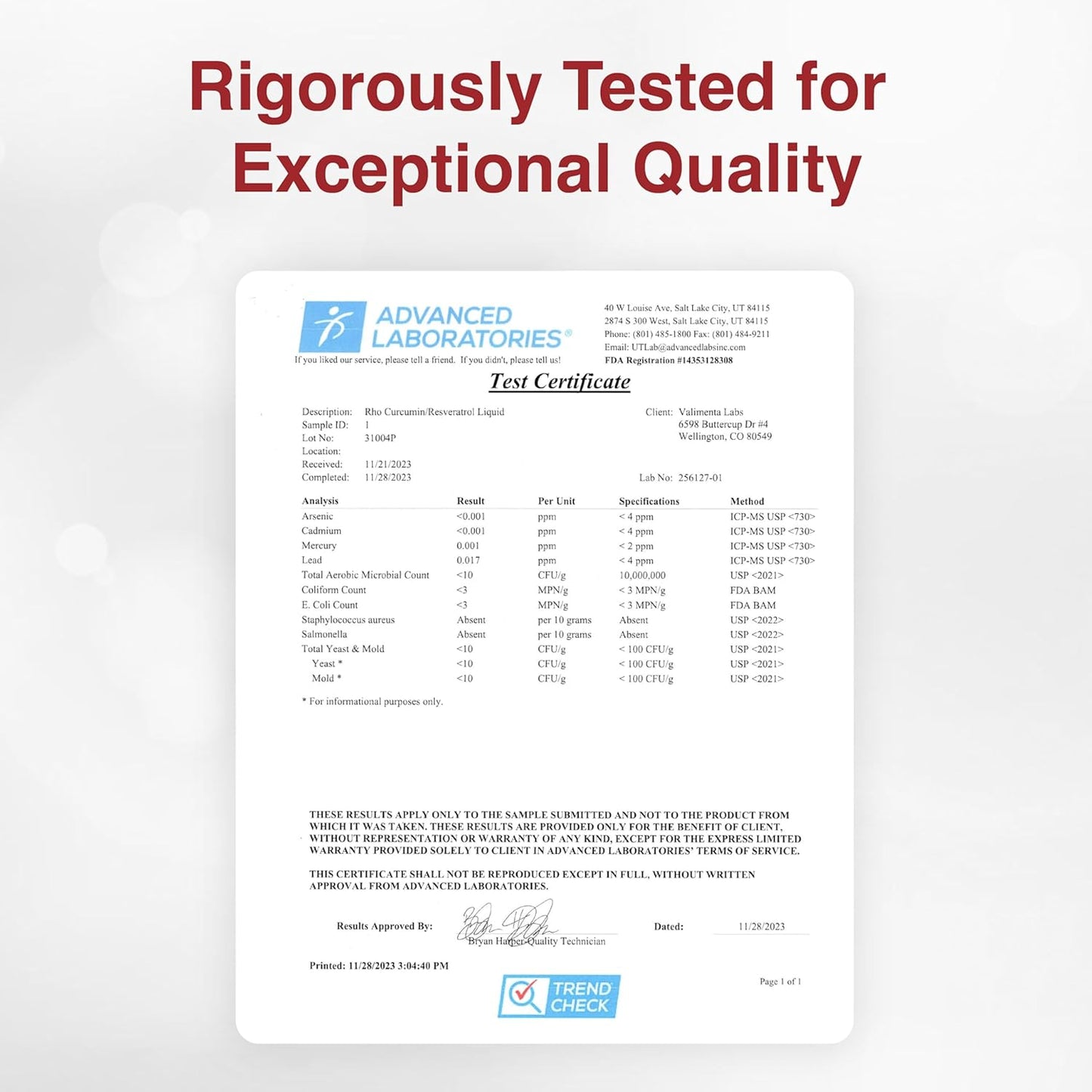 Liposomal Curcumin + Resveratrol Supplement for Joint Health & Overall Well-Being - High Absorption Liquid Formula