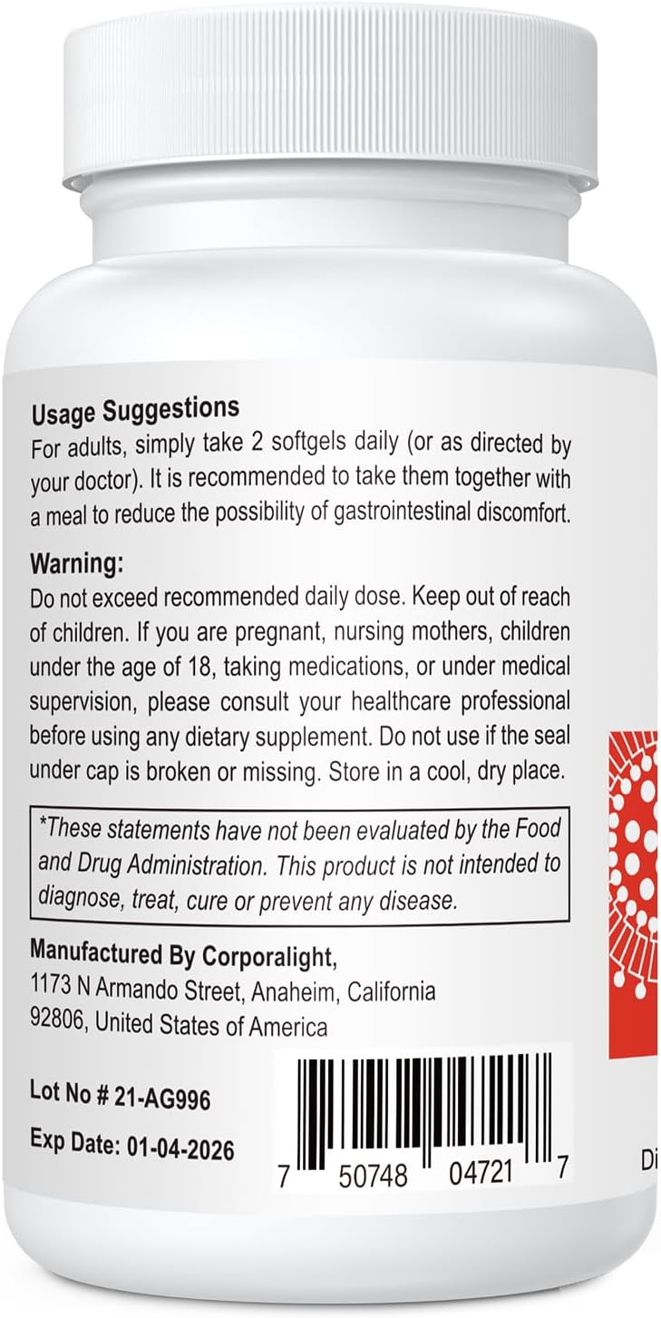 Liposomal Glutathione and Spermidine Supplements - Non-GMO Formula for Enhanced Wellness