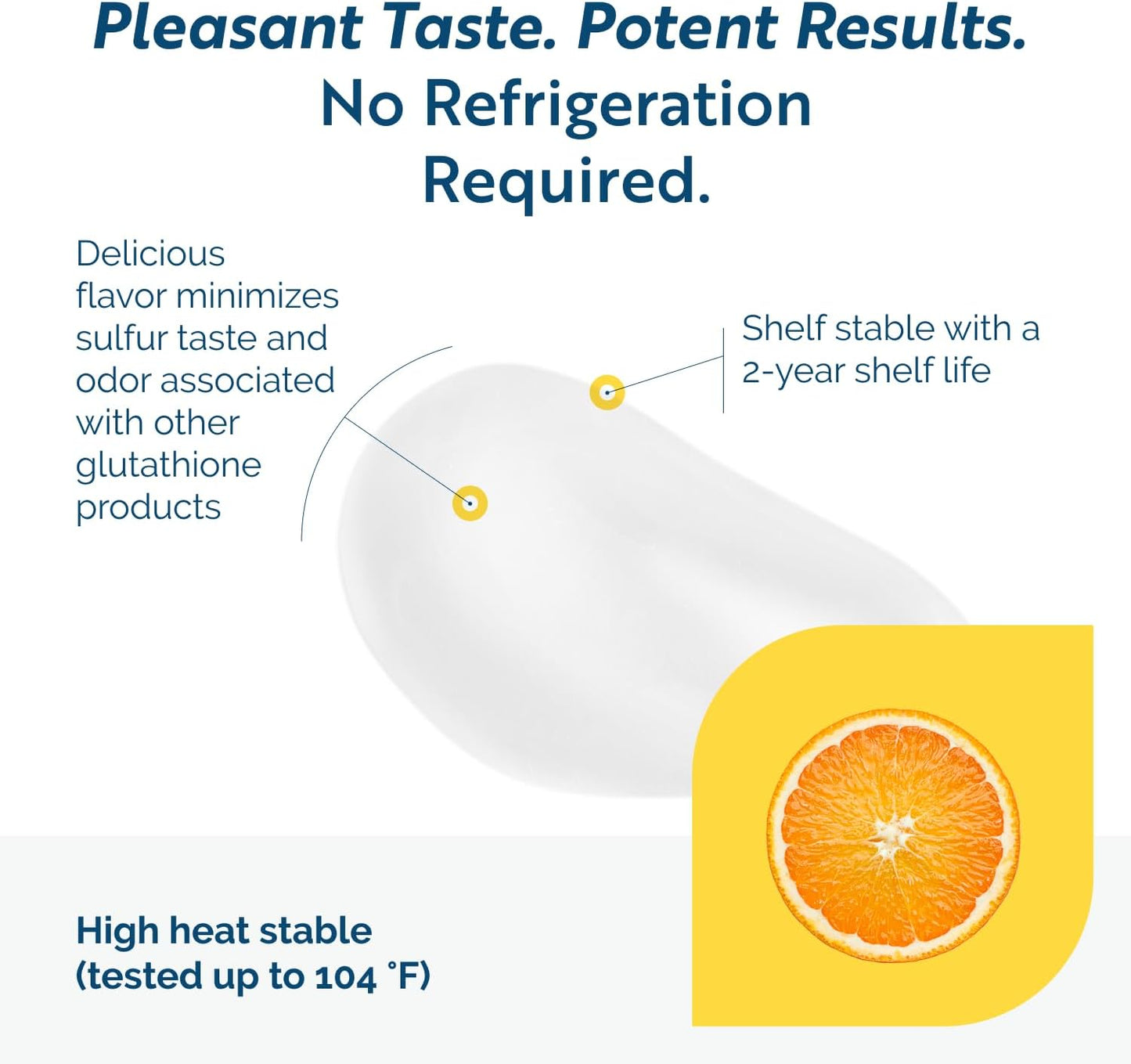 Liposomal Glutathione Liquid Gel + Vitamin C - Tri-Fortify - Boost Natural Energy, Immunity & Detox - Clinically Researched - Orange - 8 Fl Oz