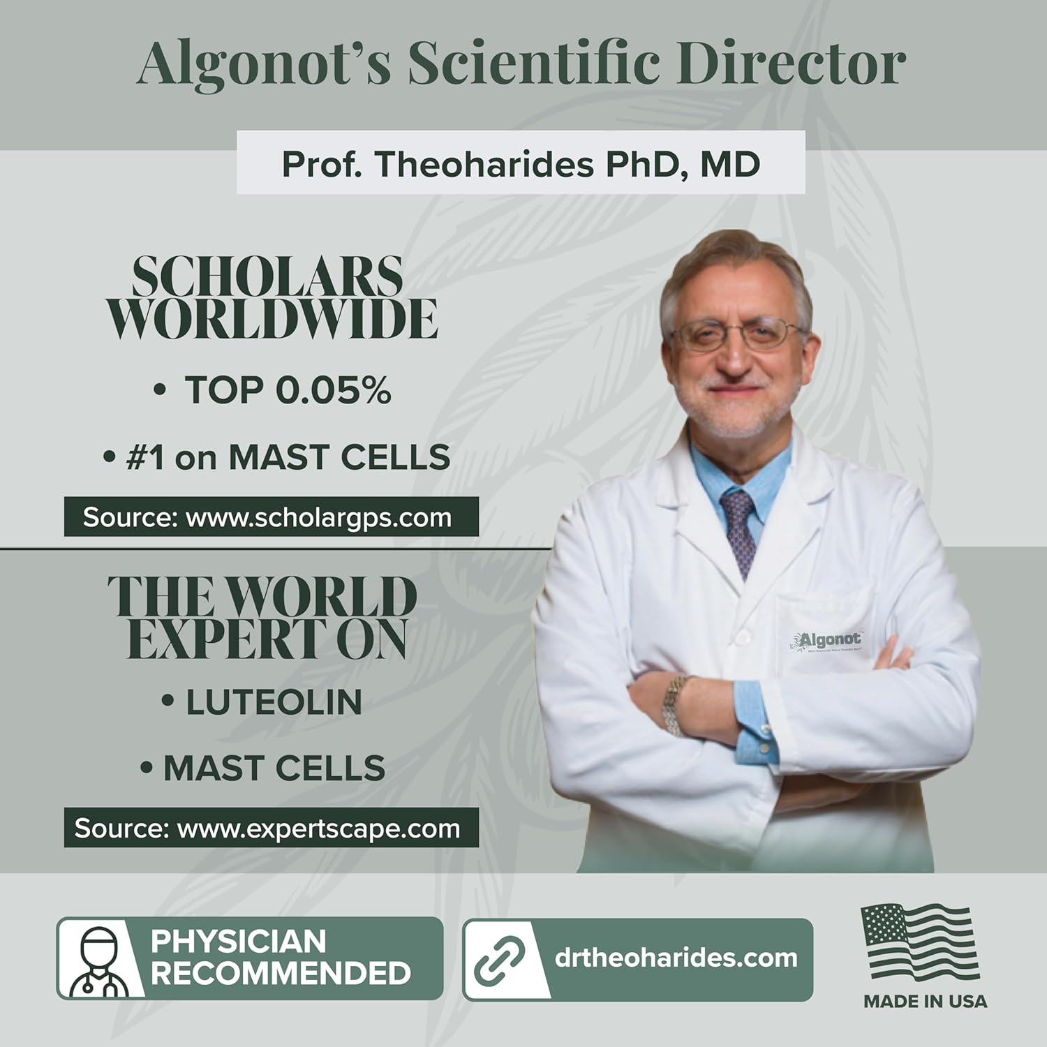 Liposomal Luteolin with Olive Pomace Oil: All-Natural NeuroProtek Supplement for Body and Mind Harmony