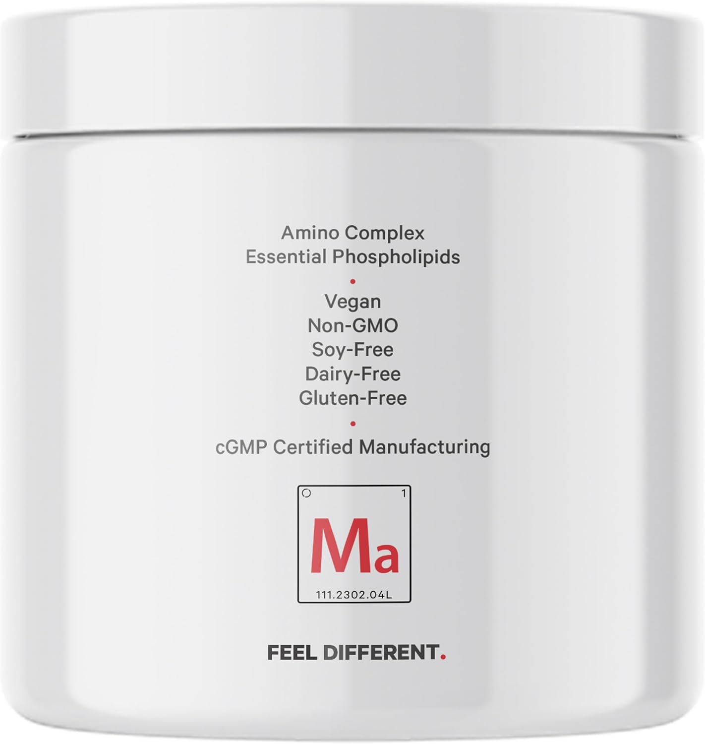 Liposomal Multi Amino Powder Supplement with BCAA & EAA - All 9 Essential Amino Acids, Pre & Post Workout, Unflavored - Non-GMO - 6.15 oz