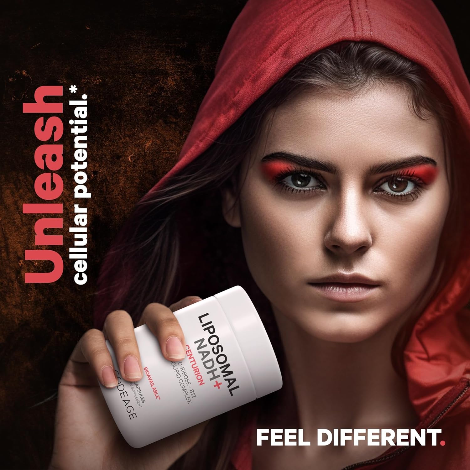 Liposomal NADH+ Supplement with Vitamin B12, D-Ribose, and CoQ10 - 2-Month Supply - Non-GMO - 60 Capsules