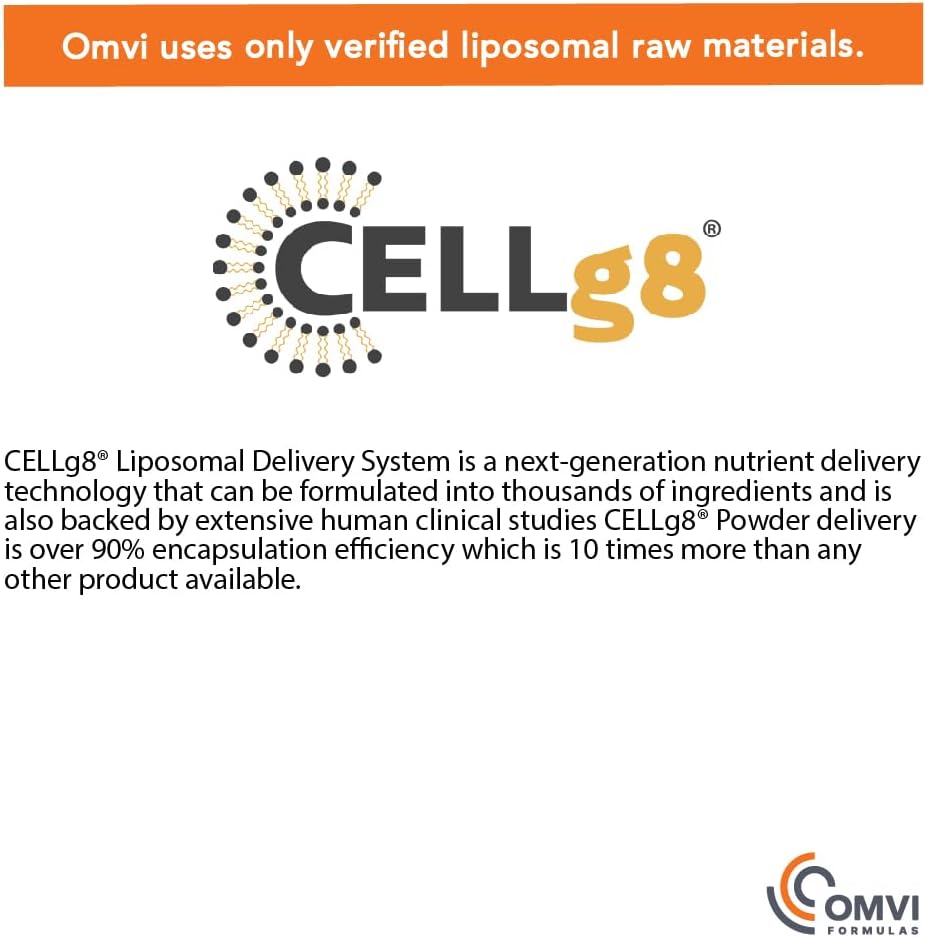 Liposomal Vitamin C 1,000mg Capsules - High Absorption Antioxidant Supplement for Immune System & Collagen Booster - Vegan, Gluten Free - Made in USA