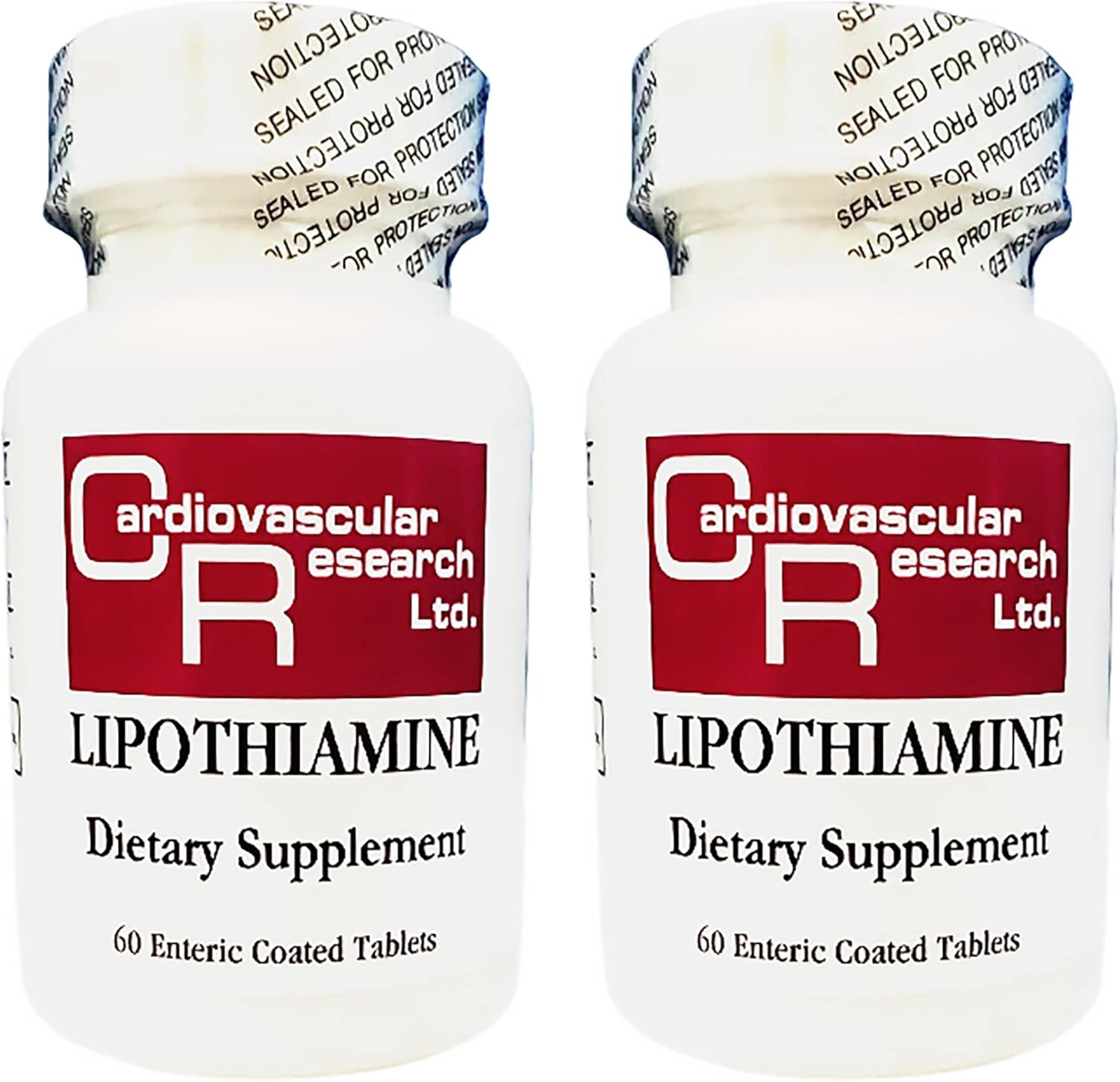 Lipothiamine B Supplement with Alpha Lipoic Acid - 120 Tablets for Cardiovascular Health