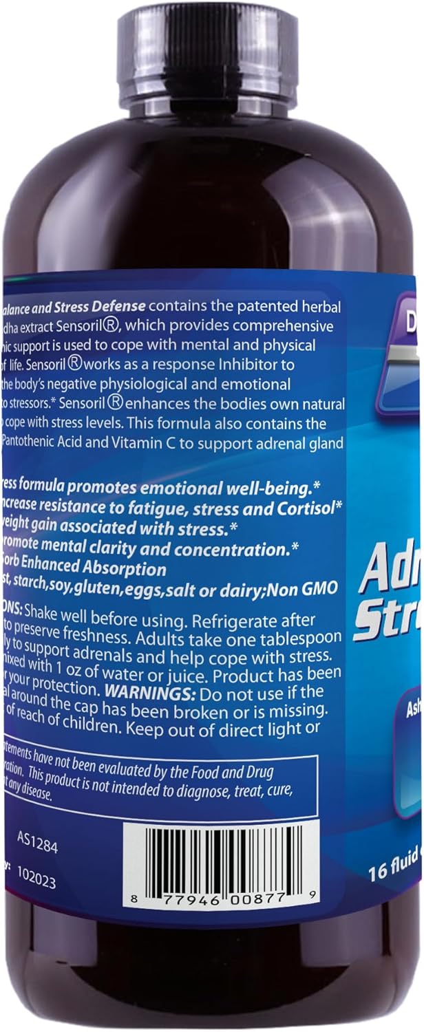 Liquid Adrenal Balance & Stress Defense by Drs Advantage - Health and Beauty