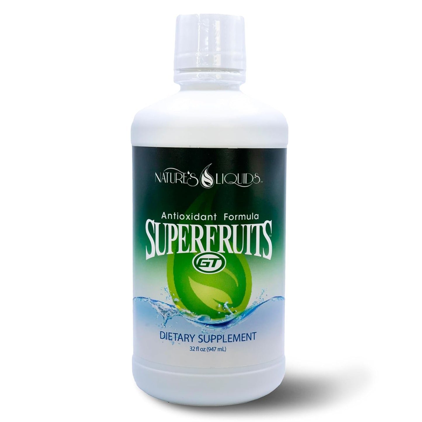 Liquid Antioxidant Formula with Green Tea, Resveratrol & Superfruits - 32 Servings