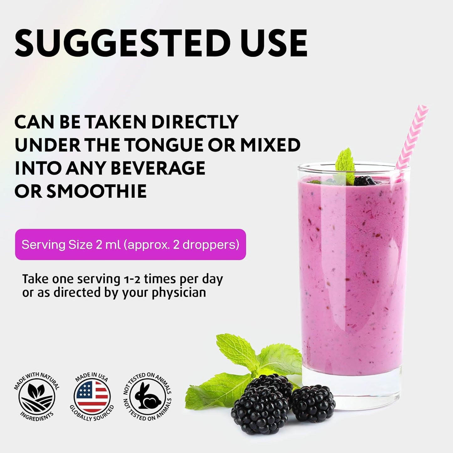 Liquid Biotin 5000mcg Drops for Hair Growth with Astragalus, Collagen & Keratin - Made in USA - Extra Strength Hair Skin Nails Vitamins for Women & Men