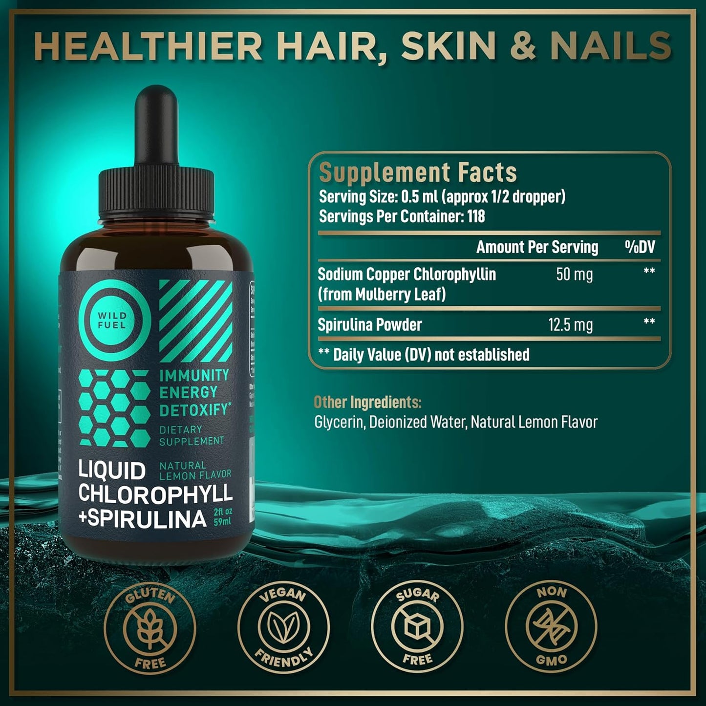 Liquid Chlorophyll and Collagen Bundle for Wellness and Energy Boost