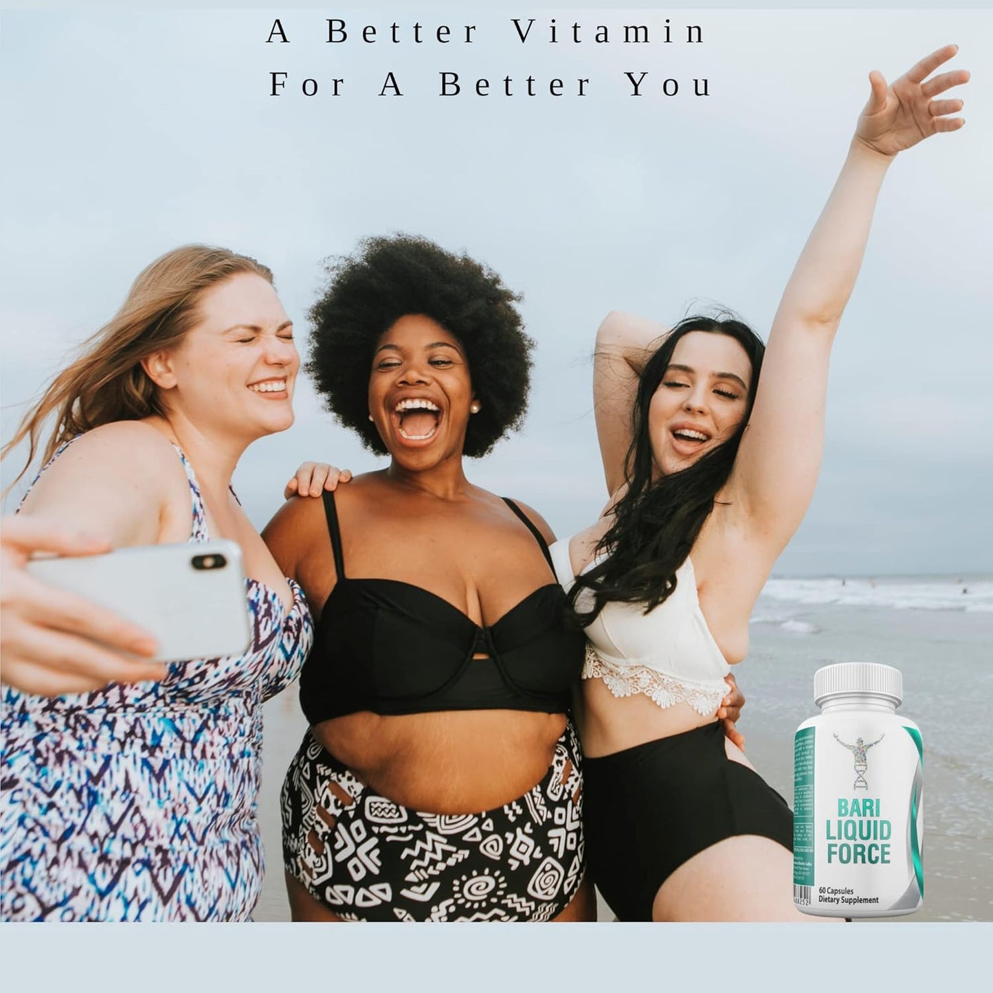 Liquid Gel Bariatric Multivitamin with Iron: Enhanced Absorption, 42 Super Fruits & Vegetables, Antioxidant Boost - Bariatric Must-Have