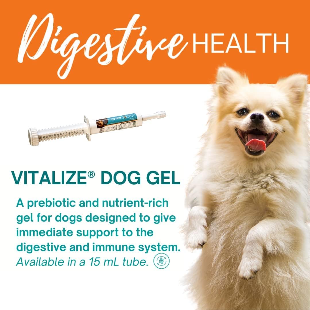 Liquid Gel Paste for Dogs - Probiotics Alternative & Post-Surgery Recovery - Immune Support & Gut Health Booster (15 ml)