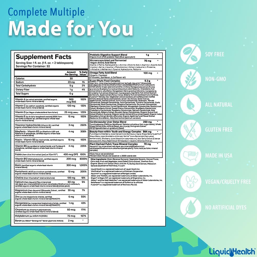 Liquid Health Complete Multiple Original - 32 fl oz - Liquid Health Products