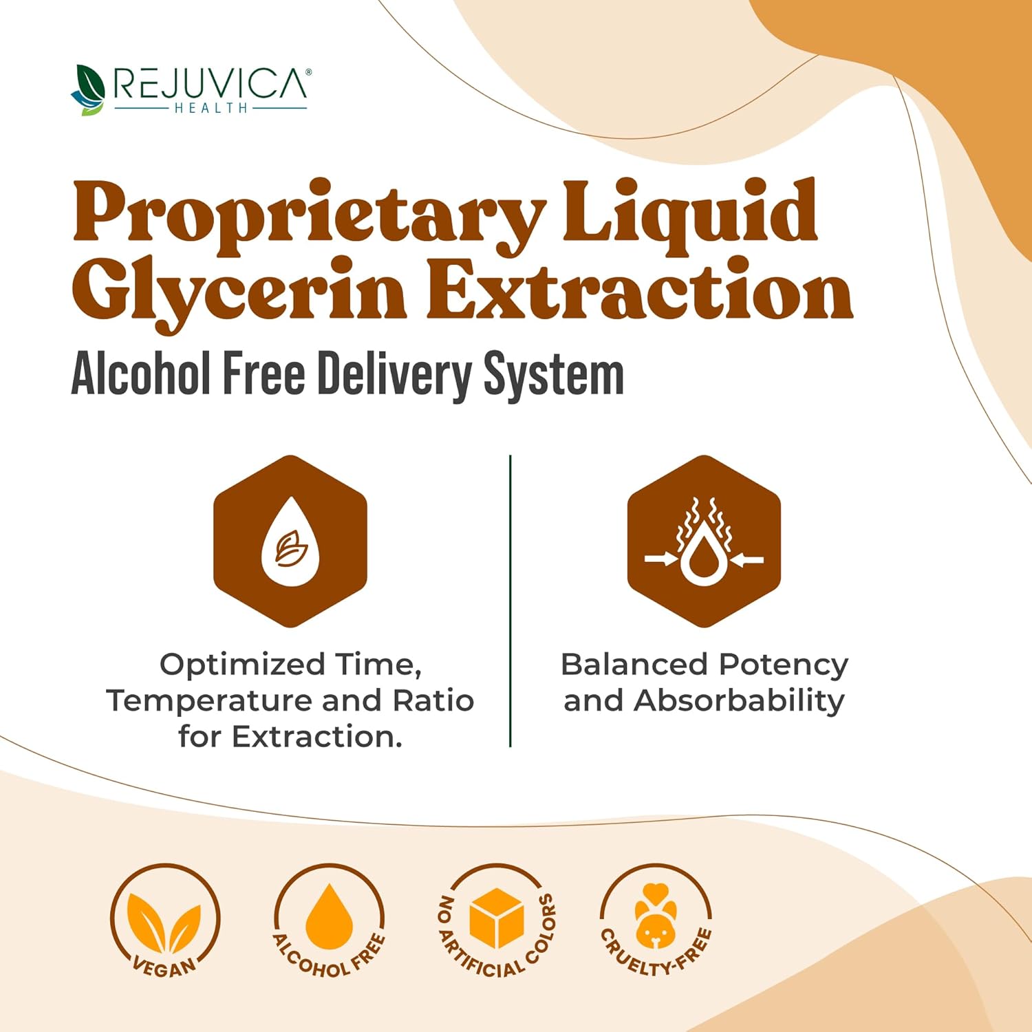 Liquid Heart Support Supplement with Hawthorne, Hibiscus, Arjuna, Olive Leaf - Cardio Health Formula by Rejuvica Health