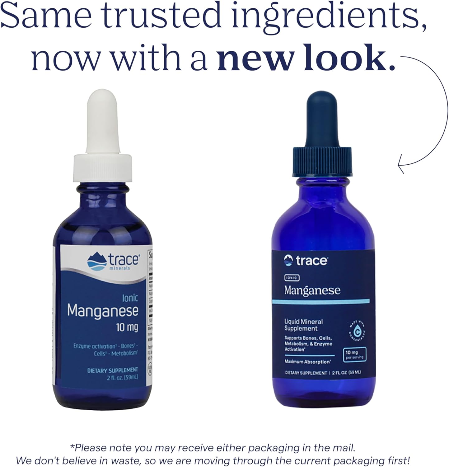Liquid Ionic Manganese Supplement for Bone Strength & Cellular Health - Enzyme Activation & Antioxidant Support - 2 fl oz