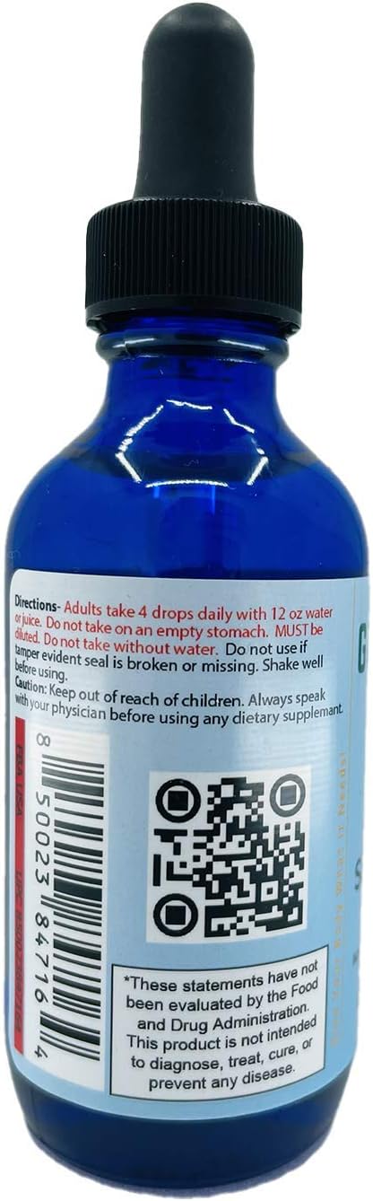 Liquid Ionic Selenium 200 - High Absorption Trace Mineral Supplement, 2 fl oz - Supports Immune System and Thyroid Health