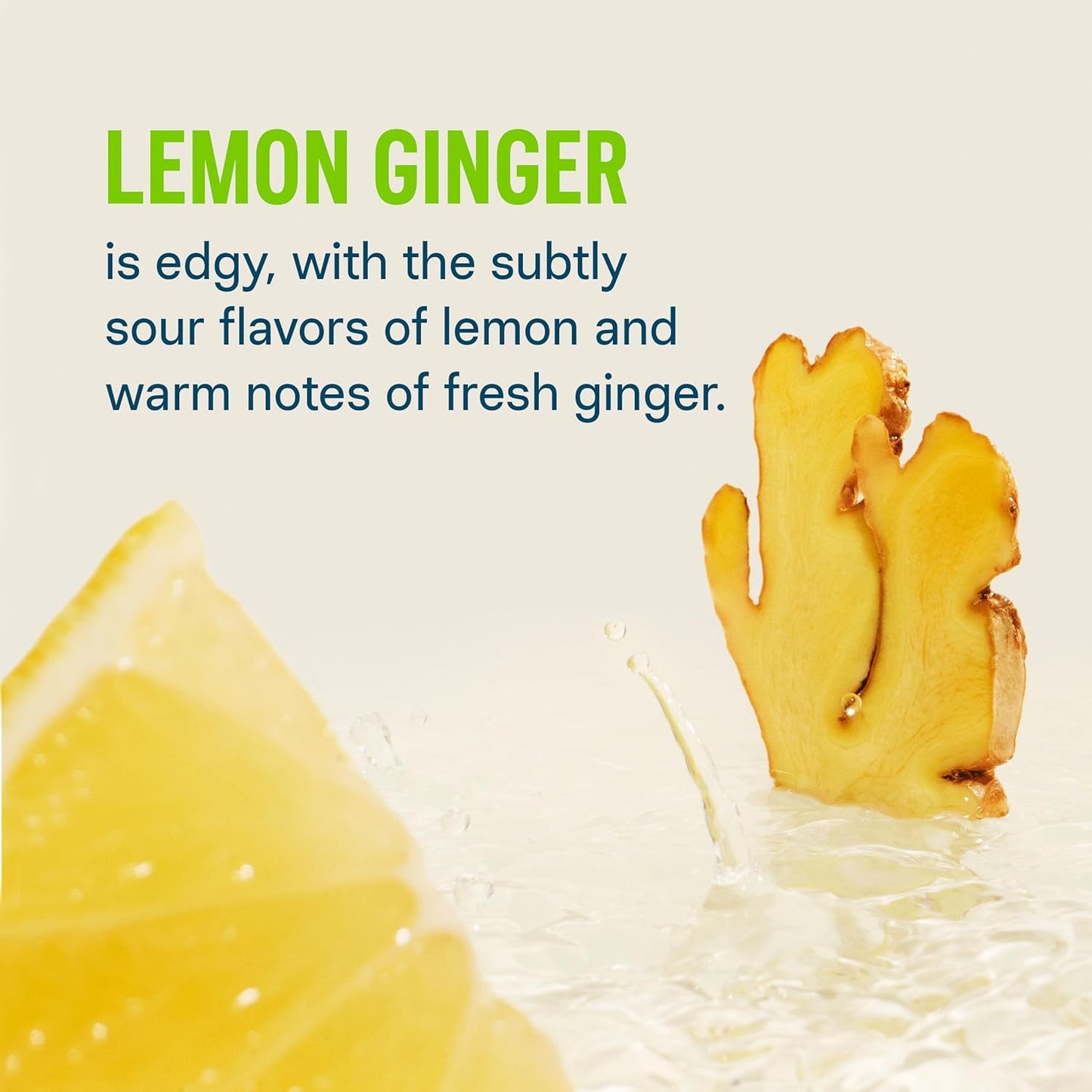 Liquid I.V.® Hydration Multiplier +Energy - Lemon Ginger Electrolyte Powder Drink Mix - 1 Pack (14 Servings)