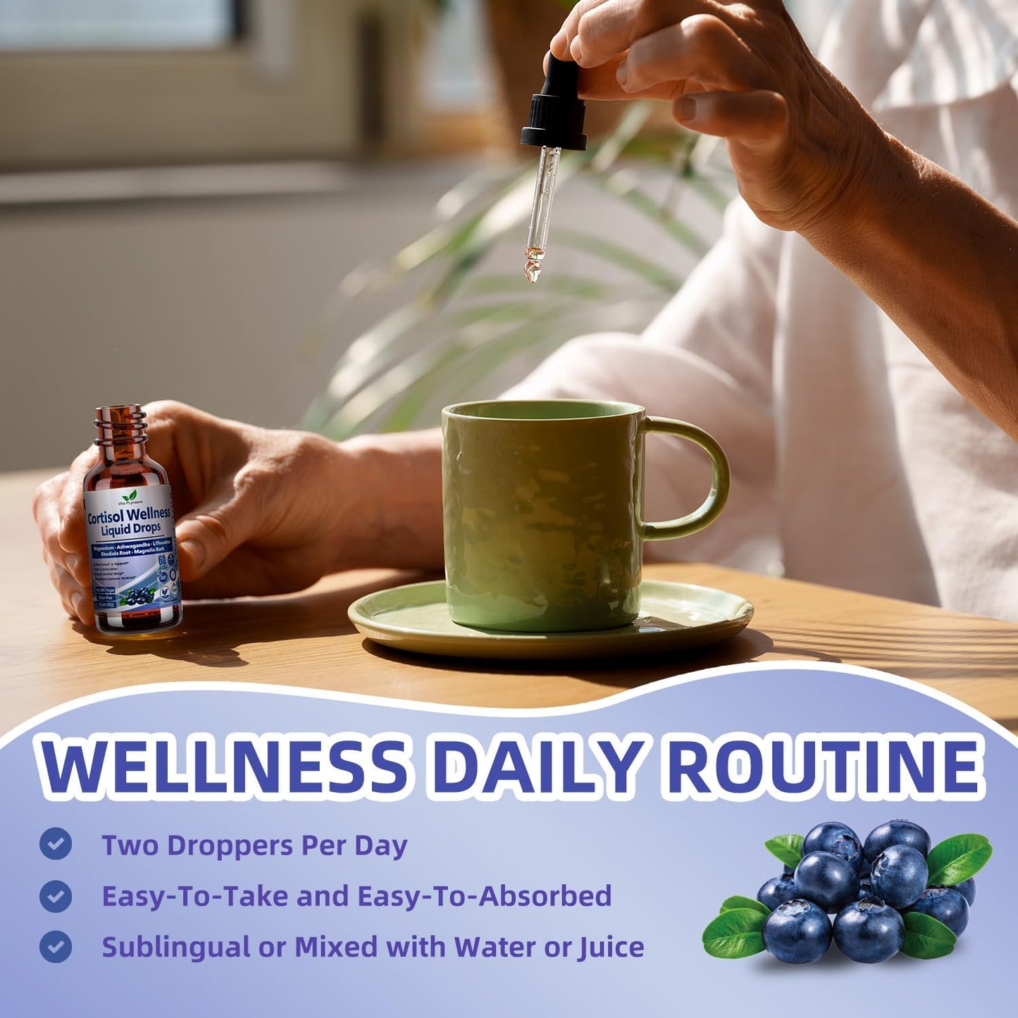 Liquid NAD Plus Supplement NR900 with Resveratrol and Quercetin for Anti-Aging and Energy Boost