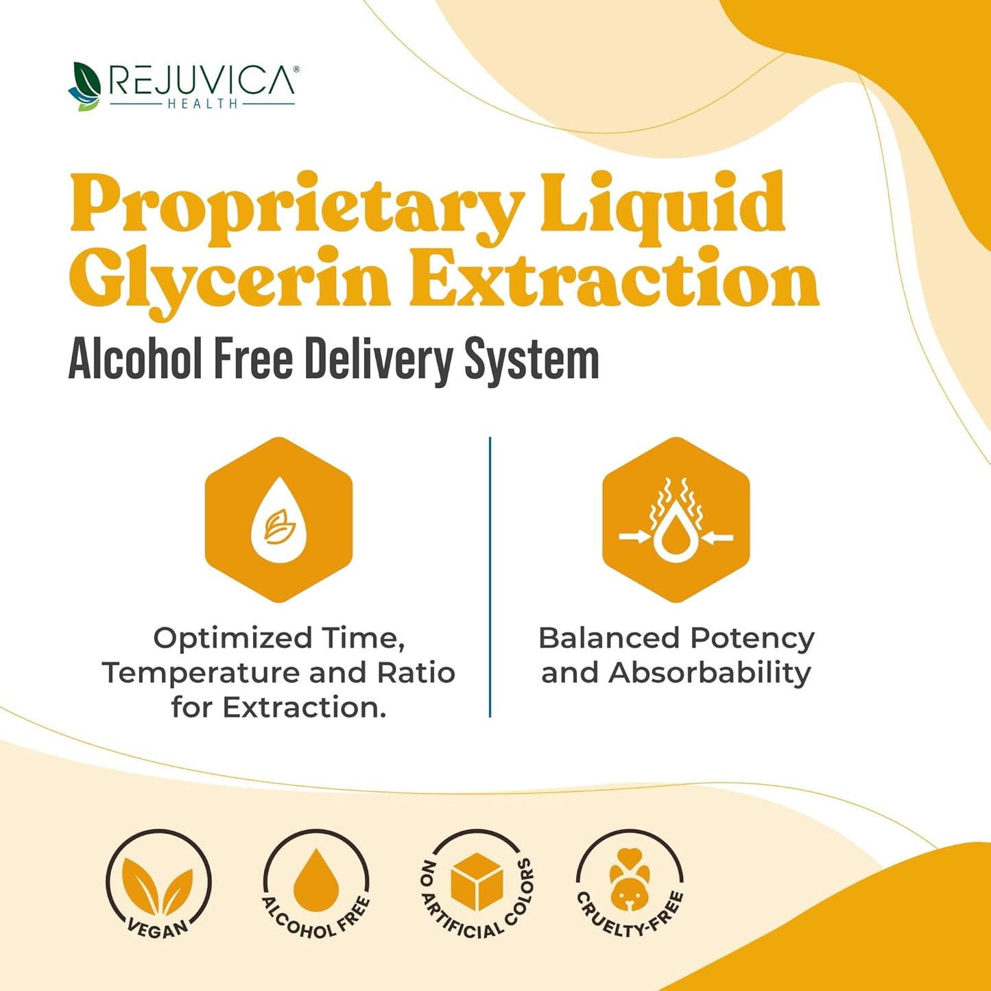 Liquid Turmeric Root Extract with Curcumin for Joint Health - Rejuvica Health Essential Turmeric Formula for Better Absorption