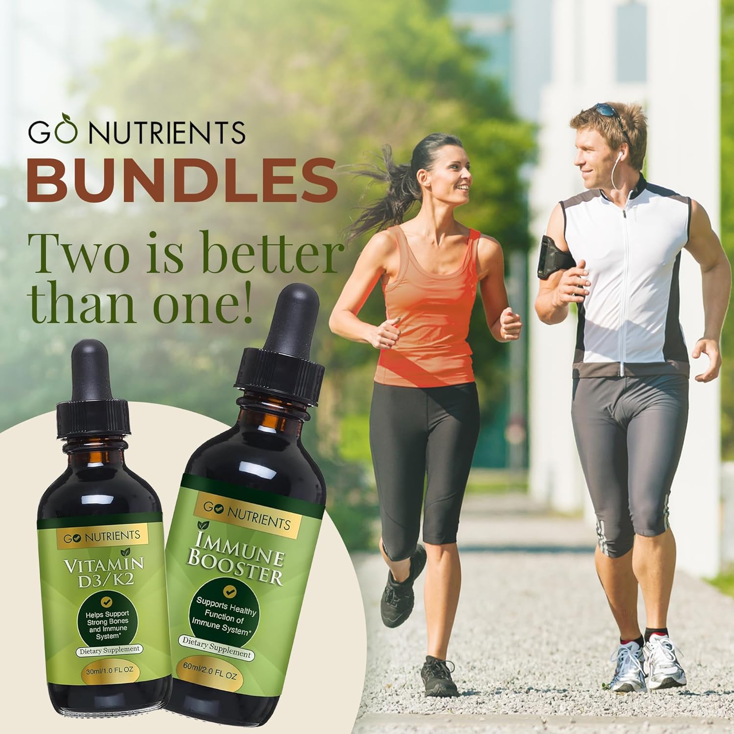 Liquid Vitamin D3 Drops with Immune-Boosting Formula for Seasonal Stress Support