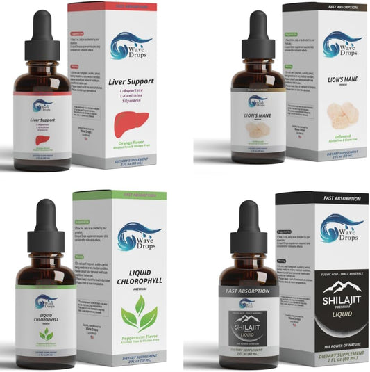 Liquid Wave Drops - Premium Liquid Supplements for Optimal Health and Wellness