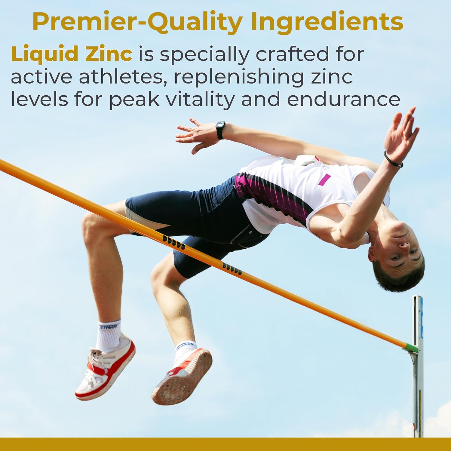 Liquid Zinc Ultra Supplement for Immune Support & Well-Being - Highly Absorbable Drops - 8 fl oz - Premier Research Labs