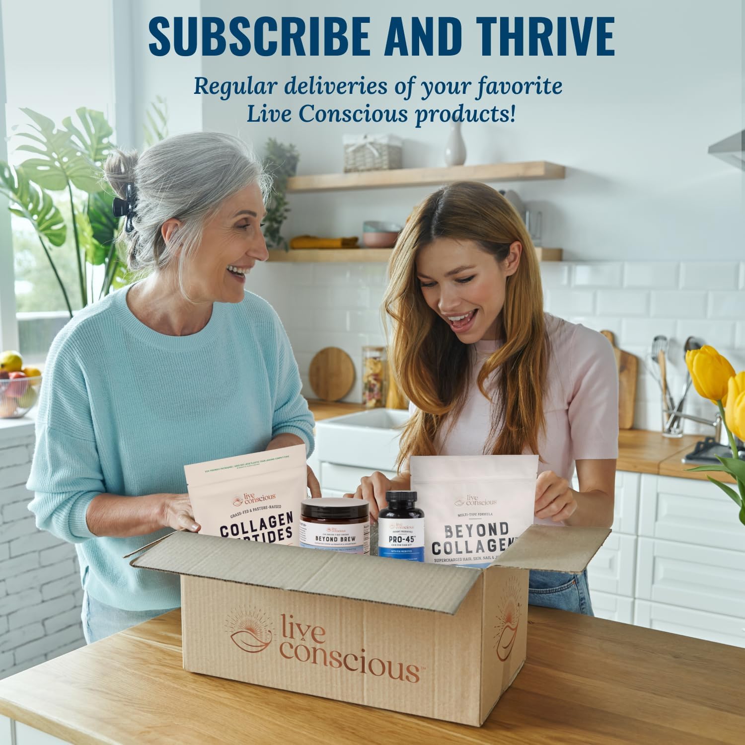 Live Conscious CurcuWell - Powerful Curcumin and Boswellia Supplement for Joint, Body, and Cognitive Health - 60 Days (2-Pack)