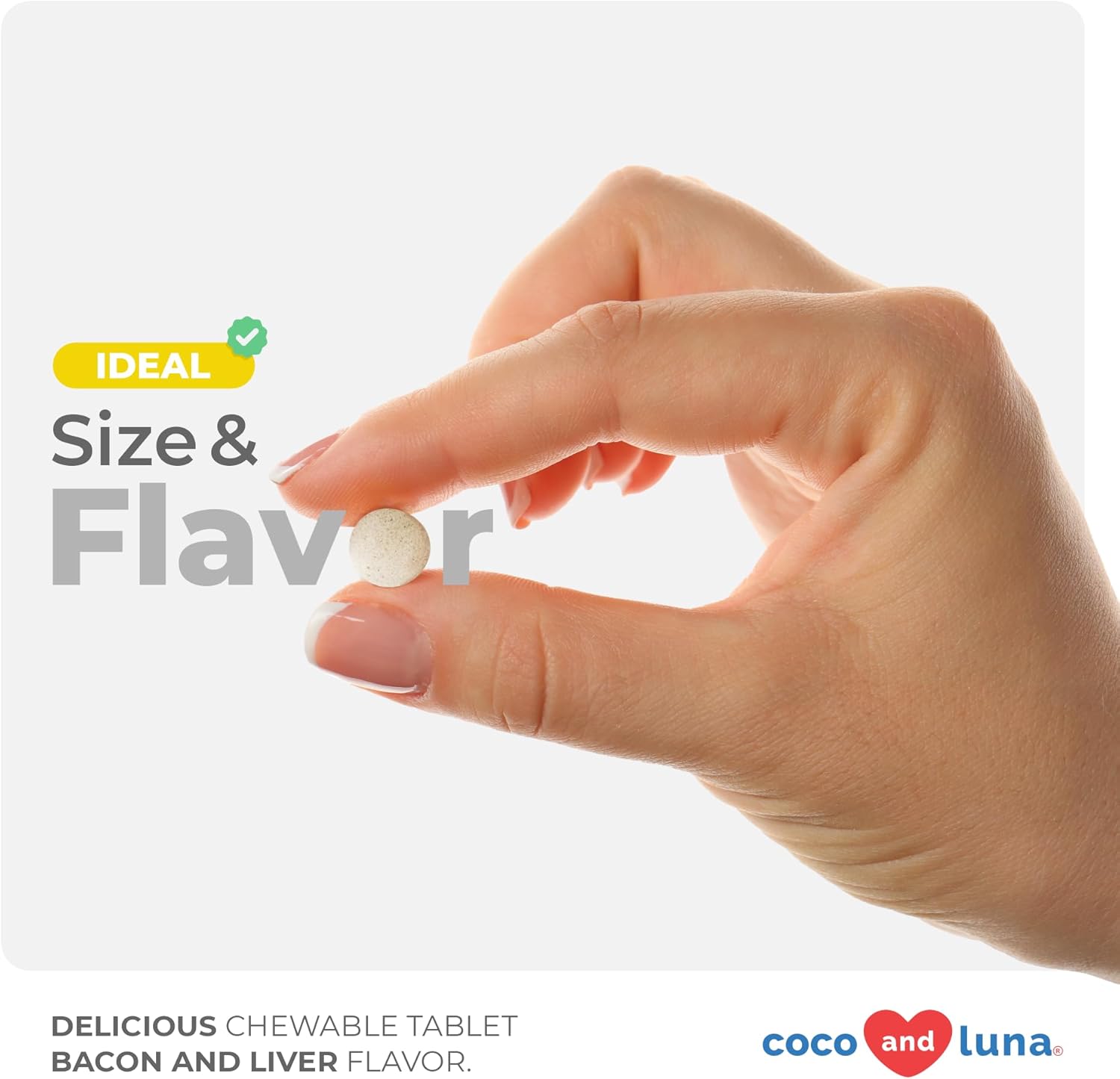 Liver and Brain Support Supplement for Dogs - 120 Chewable Tablets - S-Adenosyl-L-Methionine Formula - Promotes Cognitive Function and Liver Health