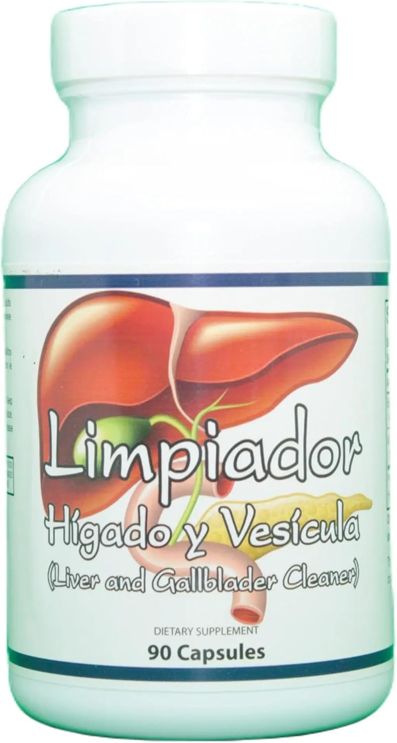 Liver and Gallbladder Cleanser Supplement - Milk Thistle Extract Capsules for Liver Health Support, 90 Count