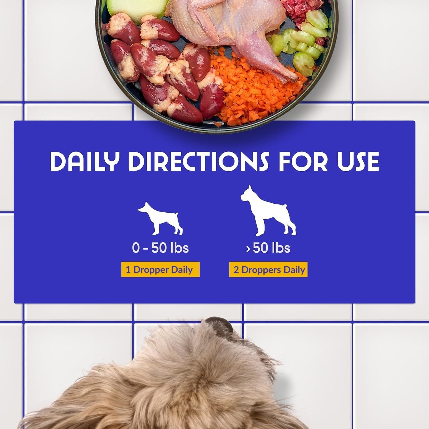 Liver and Kidney Support Supplement for Dogs with Milk Thistle, Wild Alaskan Salmon Oil, and Curcumin - Detox and Hepatic Support - Omega 3 EPA & DHA - 2 Oz