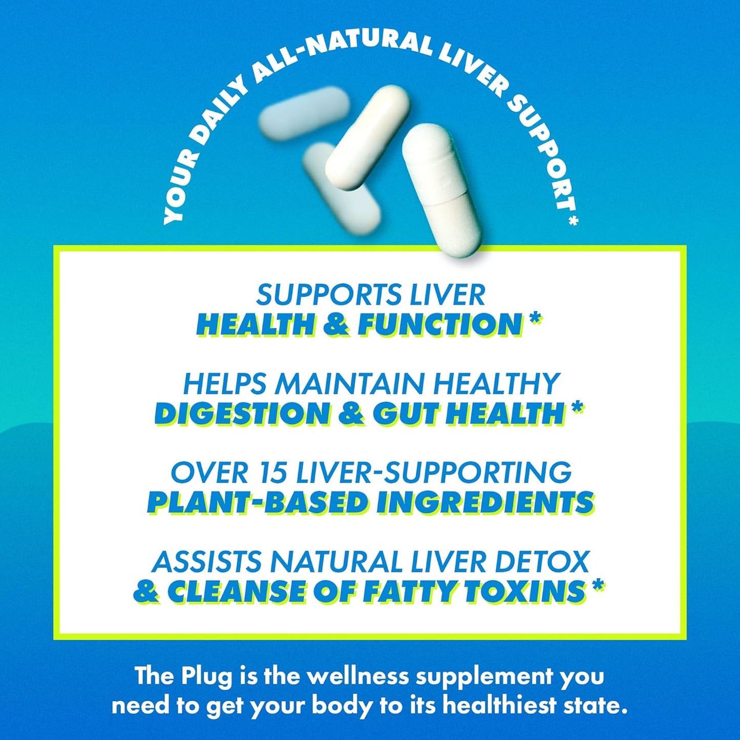 Liver Cleanse Detox Pills with Milk Thistle & Turmeric - Fatty Liver Support Supplement - Herbal Capsules for Healthy Digestive & Immune System - Vitamin B Liver Repair Formula