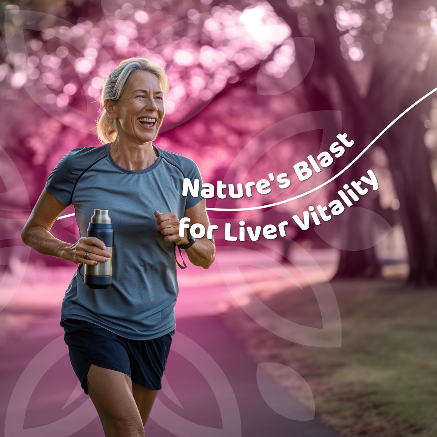 Liver Cleanse Detox & Repair Powder Supplement with Artichoke, Turmeric, and Milk Thistle - Fruit Punch Flavor, NATURES BLAST Liver 360, 1 Bottle