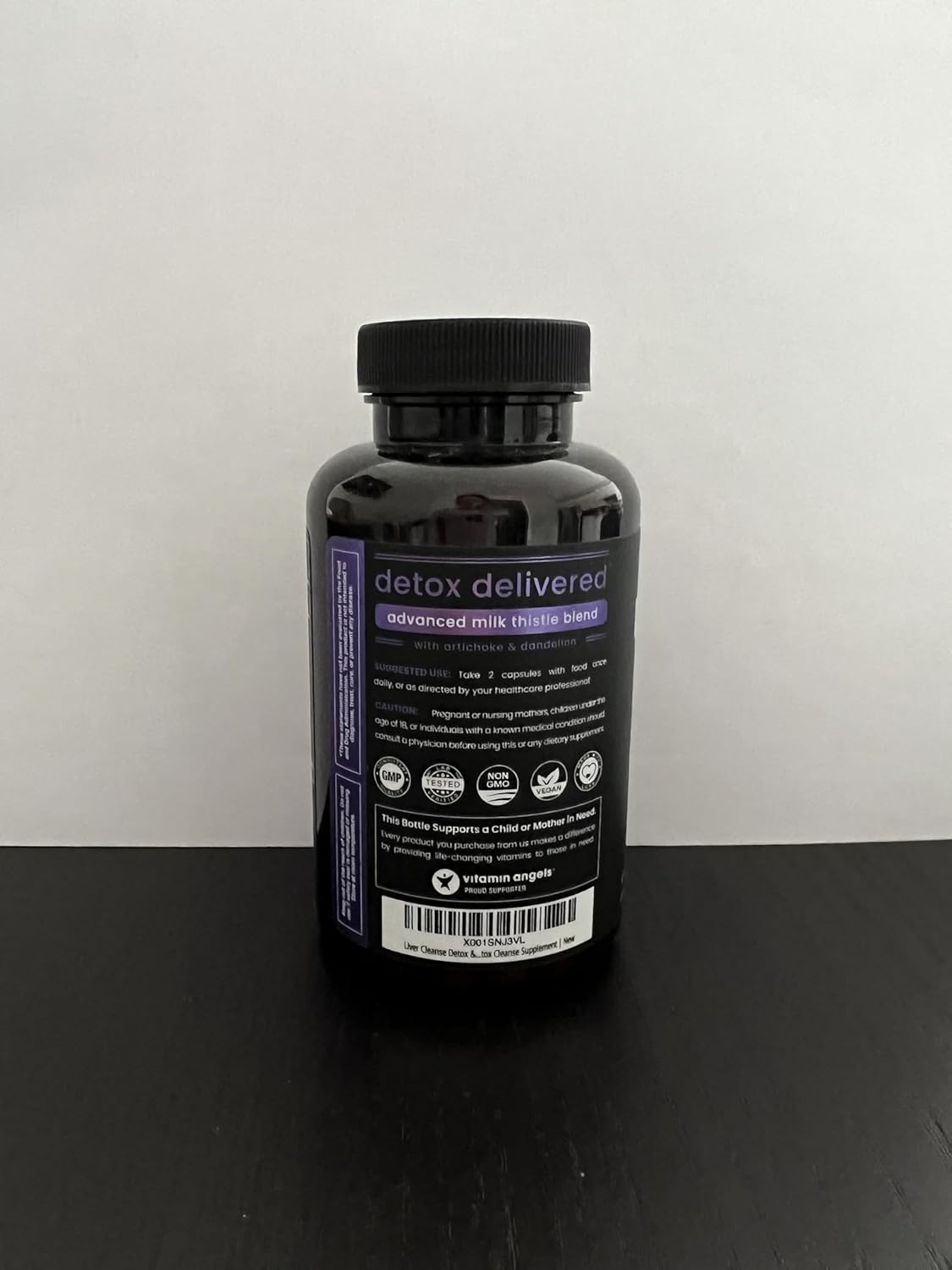Liver Cleanse Detox & Repair Supplement with 20+ Herbs - Milk Thistle, Artichoke, Dandelion - 60 Capsules
