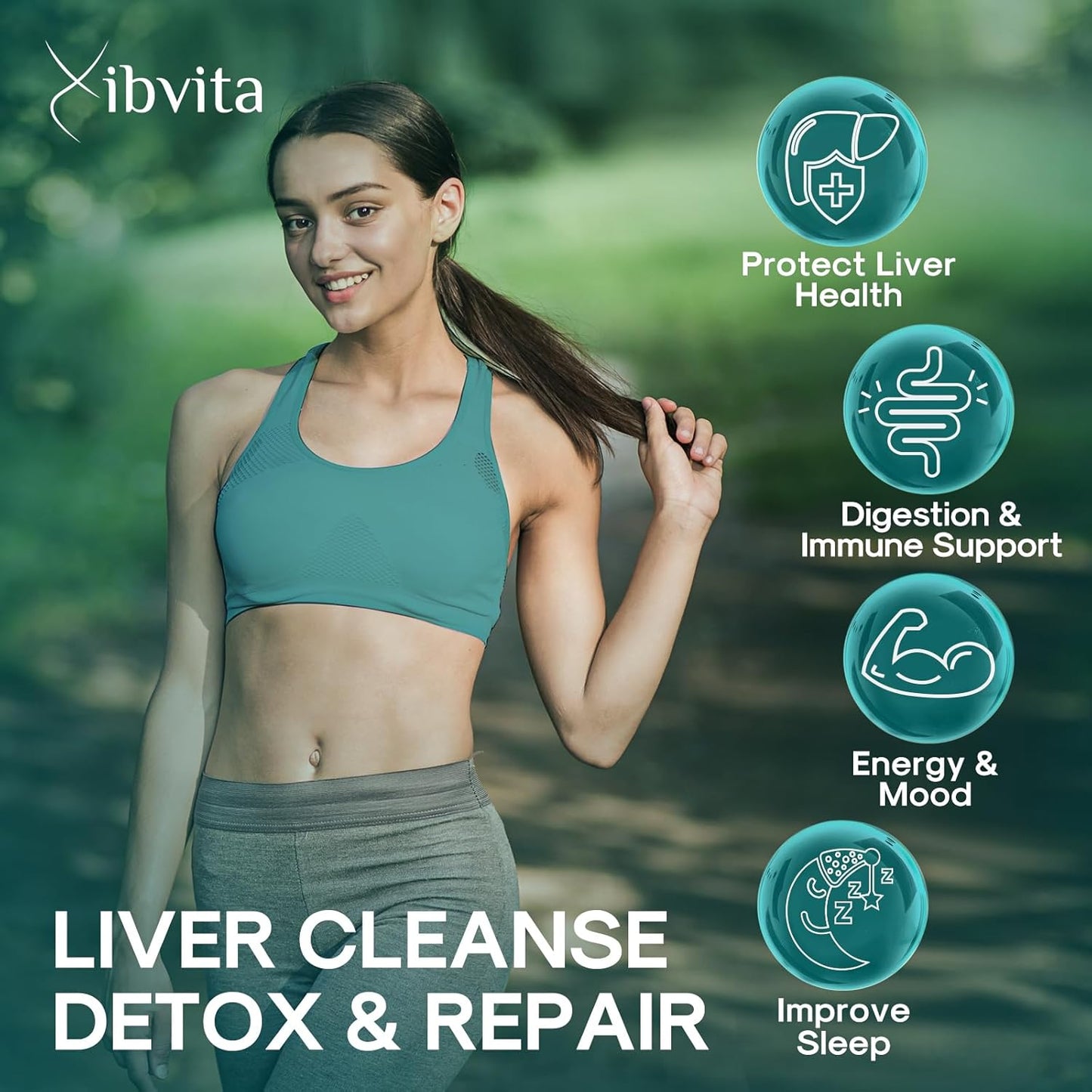 Liver Cleanse Detox Supplement with Silymarin Milk Thistle, Dandelion Root & Artichoke - Liver Health Support for Women & Men - 90 Capsules