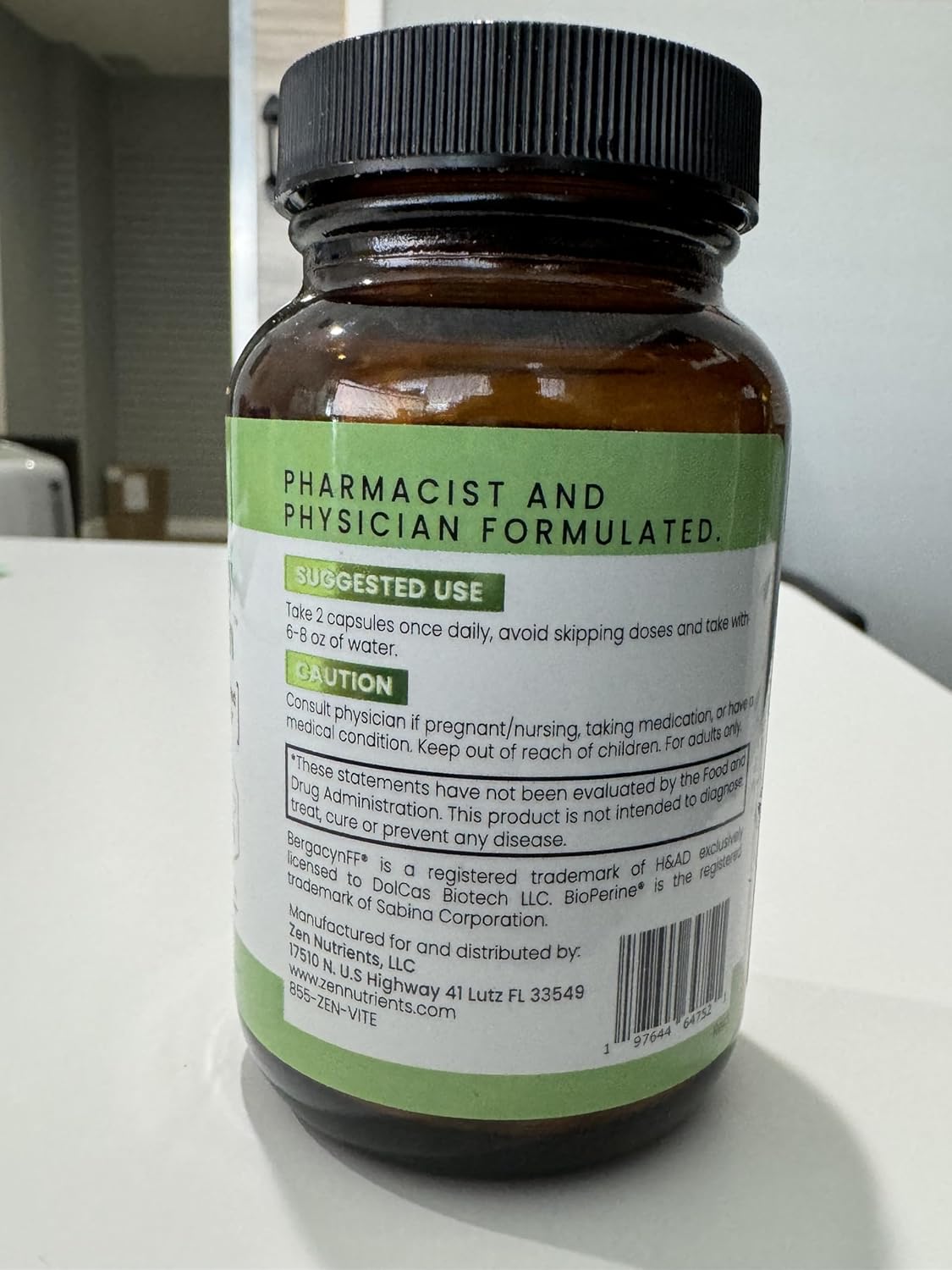 Liver Cleanse & Detox Support Supplement with Organic Ingredients - Zen Nutrients Liver Vitamin for Everyday Liver Health & Repair - Fatty Liver Detox Formula with Bergacyn FF, Milk Thistle, Dandelion Root & Artichoke Extract