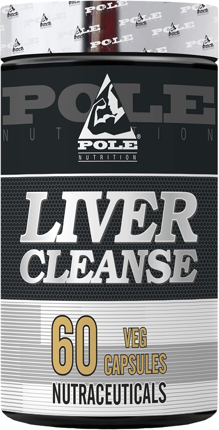 Liver Cleanse Formula with Milk Thistle Extract & Herbs - 60 Capsules for Healthy Liver & Detox Support