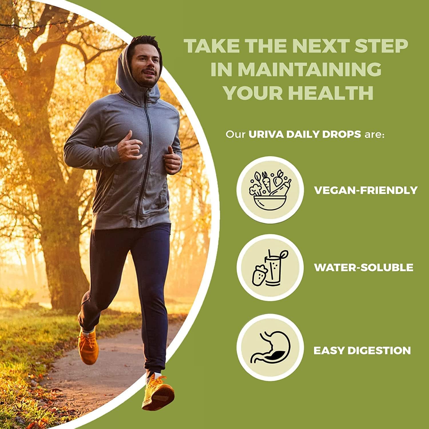 Liver Cleanse & Uric Acid Support Drops - Go Nutrients Liver Edge & Uriva Supplement for Healthy Levels and Muscle Relief