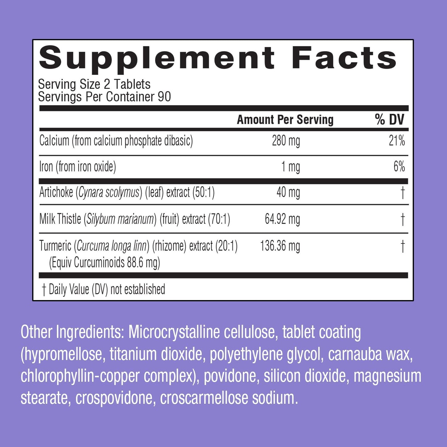 Liver Detox & Repair Supplement with Milk Thistle, Turmeric, & Artichoke Extract - 180 Liver Pills for Liver Support & Cleanse