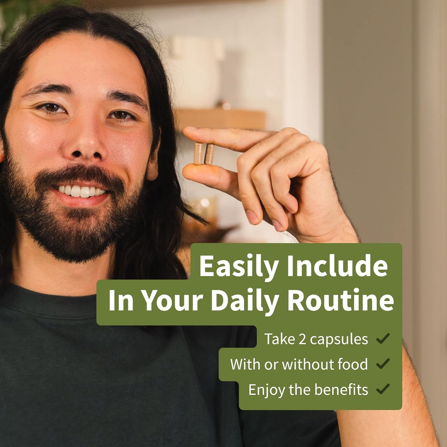 Liver & Detox Support Supplement with Milk Thistle, Dandelion Leaf Extract, Vitamins, Herbs, Antioxidants - 60 Capsules