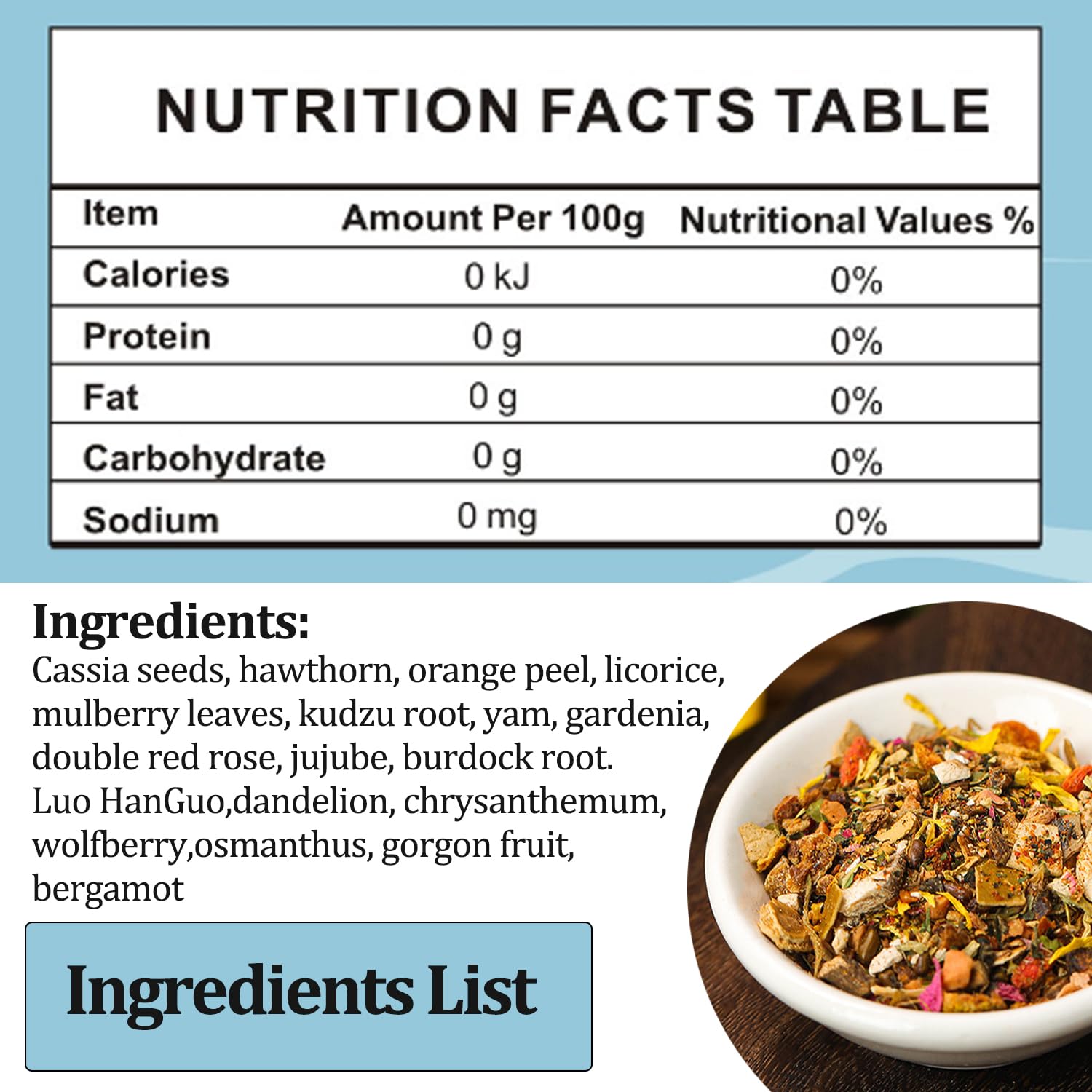 Liver Detox Tea with 18 Herbal Flavors - 30 Bags in 1 Box - Liver Support Tea