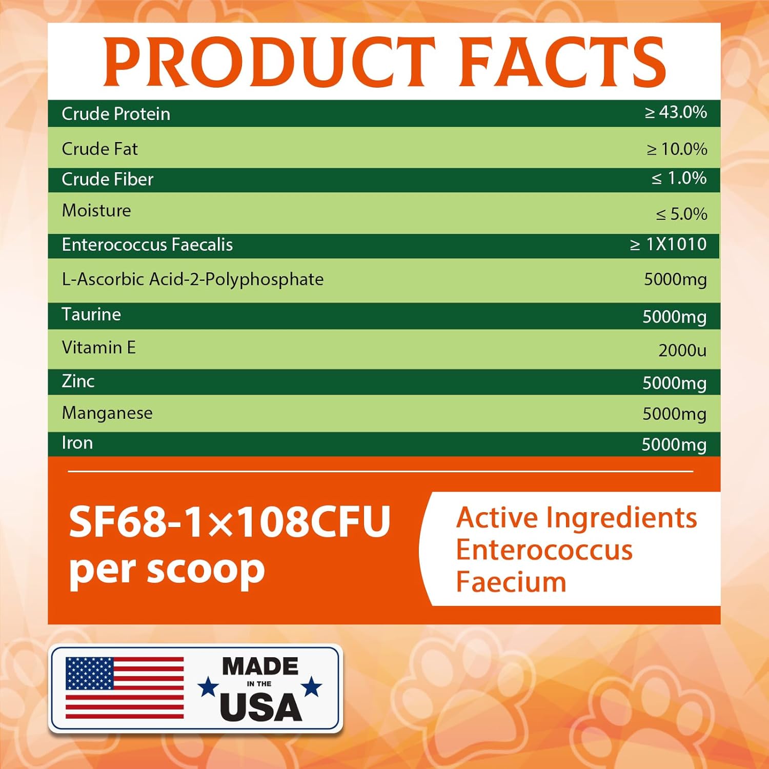 Liver Flavored Probiotic Powder for Dogs - 120 Scoops of Immune and Digestive Health Support