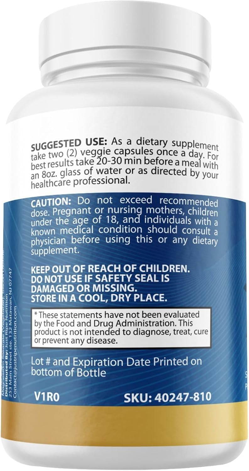 Liver Health Formula with Artichoke, Milk Thistle & Dandelion - Herbal Support Supplement for Liver Cleanse & Repair - 30 Days Supply