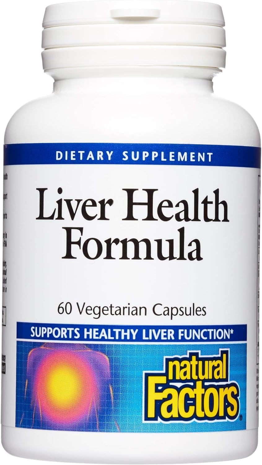 Liver Health Formula with Licorice, Turmeric, and Schisandra - Nourishing Support for a Healthy Liver - 60 Capsules