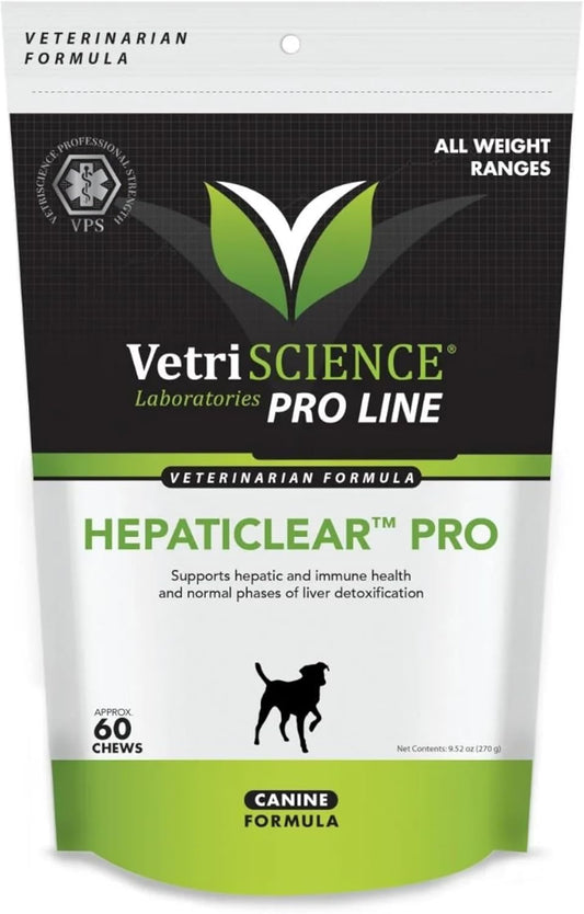 Liver Health Supplement for Dogs - Supports Liver Function & Immune System - 60 Chews for Liver Maintenance
