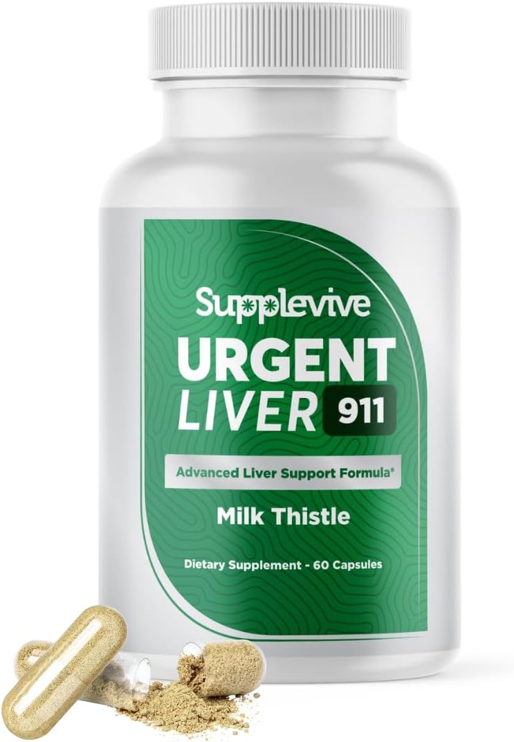 Liver Rescue: Herbal Liver Support Supplement for Detox & Repair - 60 Capsules