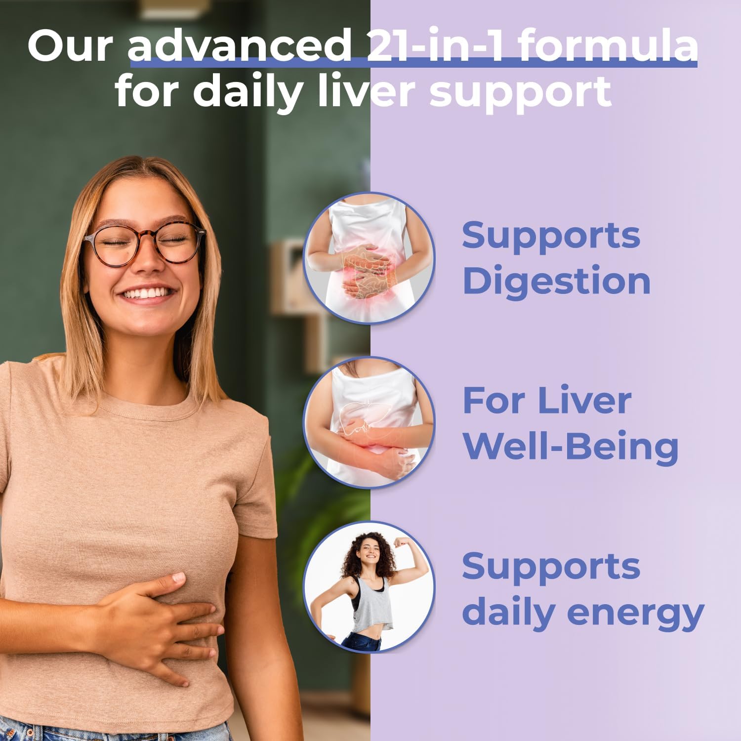 Liver Shield & Cleanse Supplement with Milk Thistle & Artichoke Extract - Fatty Liver Support for Men and Women - 60 Capsules