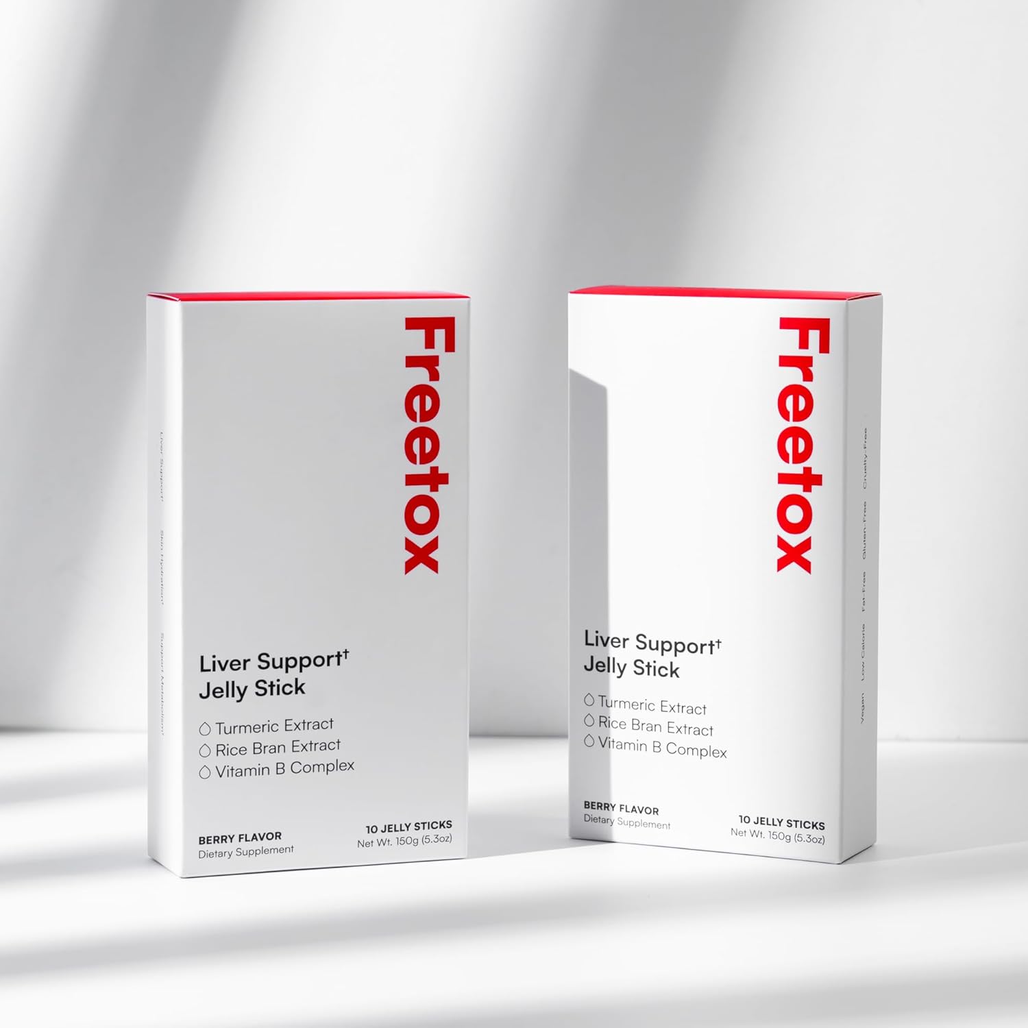 Liver Support Jelly Sticks with Vitamin B Complex, Turmeric Extract, and Rice Bran - Skin Hydration and Immune Booster for Social Events & Vacation Essentials