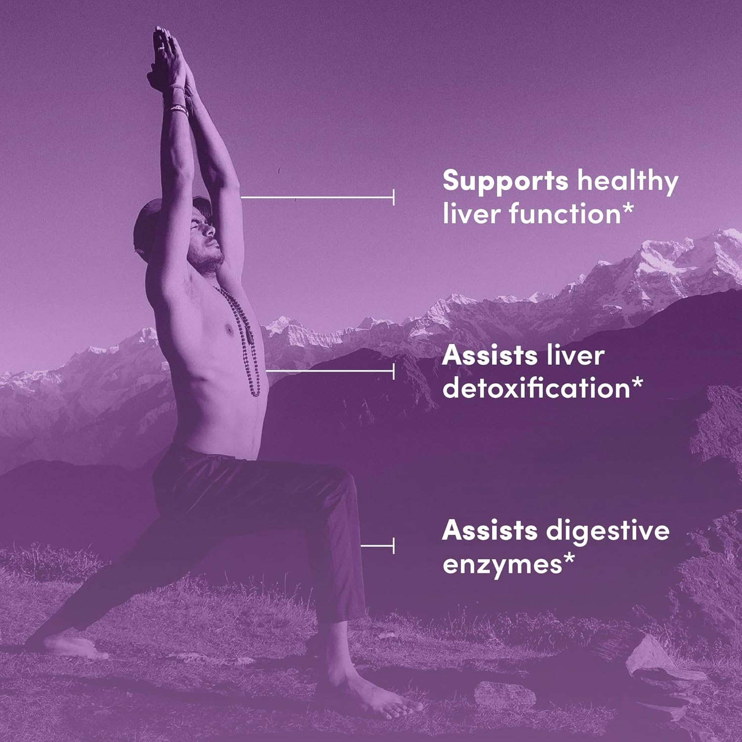 Liver Support Supplement - Detox & Repair with Milk Thistle, Turmeric, Dandelion, Artichoke - 60 Capsules for Fatty Liver Protection